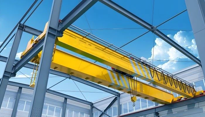 5T dubbel girder bridge kran