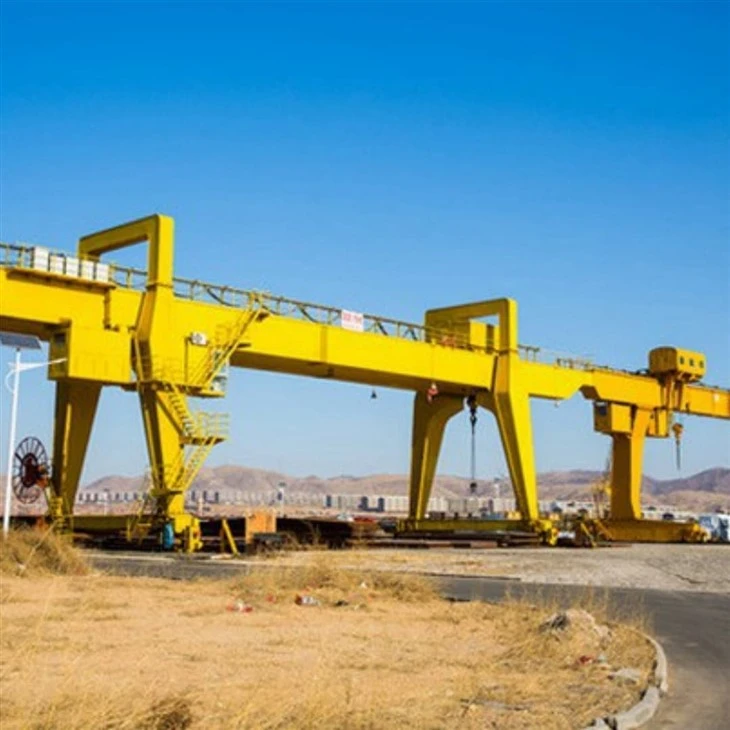 80 ton dubbelbalk portalkran
