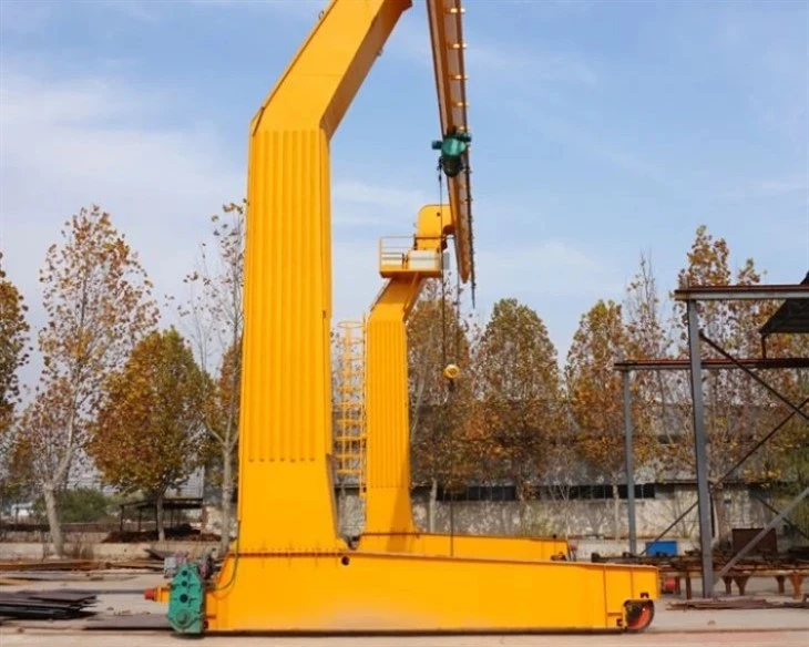 L type single main beam hook gantry crane（5）