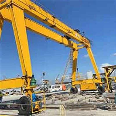 100 ton järnvägsmonterad granskran
